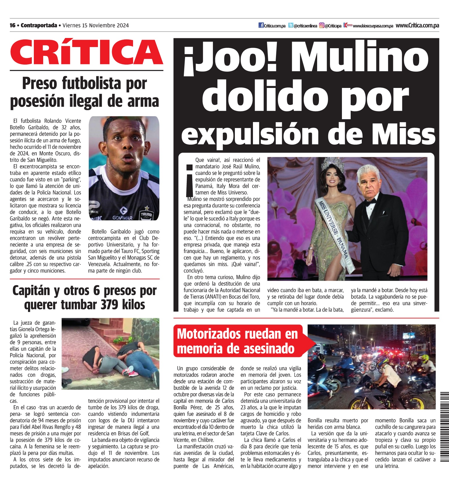 Contra Portada Crítica