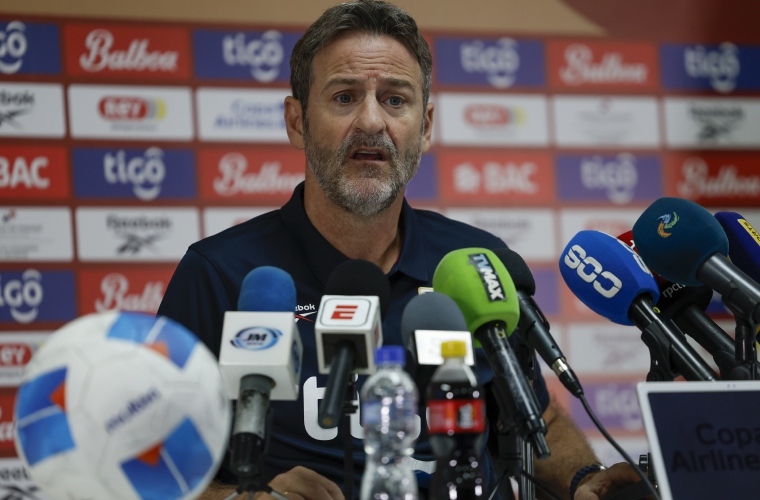 Thomas Christiansen, técnico de la selección panameña. Foto: EFE