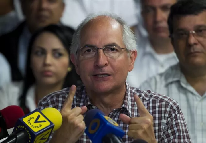 En la imagen, el alcalde metropolitano de Caracas, Antonio Ledezma. EFE/Archivo