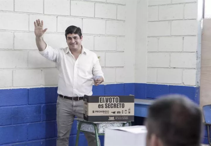  Carlos Alvarado, presidente electo de Costa Rica  