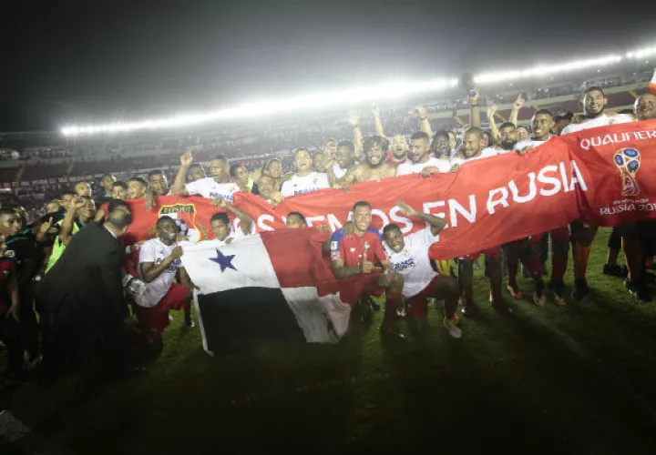 La selección de Panamá participará de su primer mundial. Foto: Anayansi Gamez