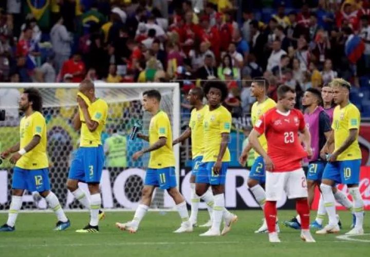 La selección de Brasil tuvo muchas oportunidades para quedarse con la victoria.Foto: EFE