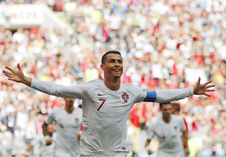 Cristiano Ronaldo acumula cuatro goles en el Mundial. Foto: AP