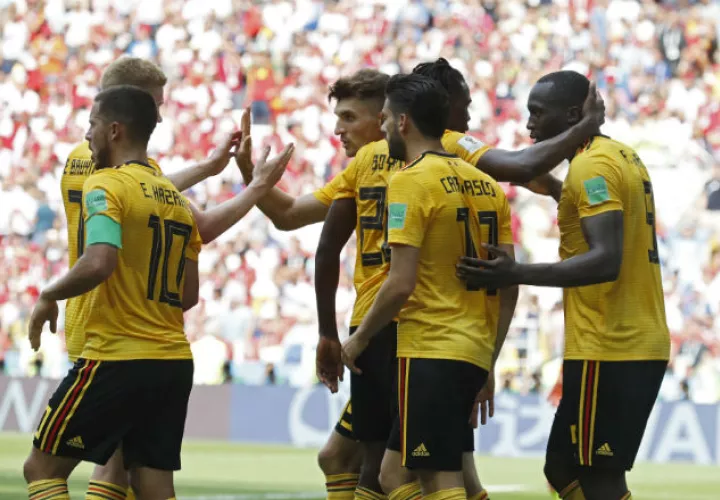 La selección de Bélgica tiene seis puntos. Foto: AP