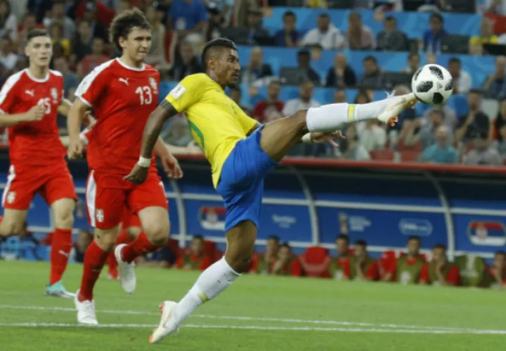 El jugador brasileño Paulinho. Foto:AP 