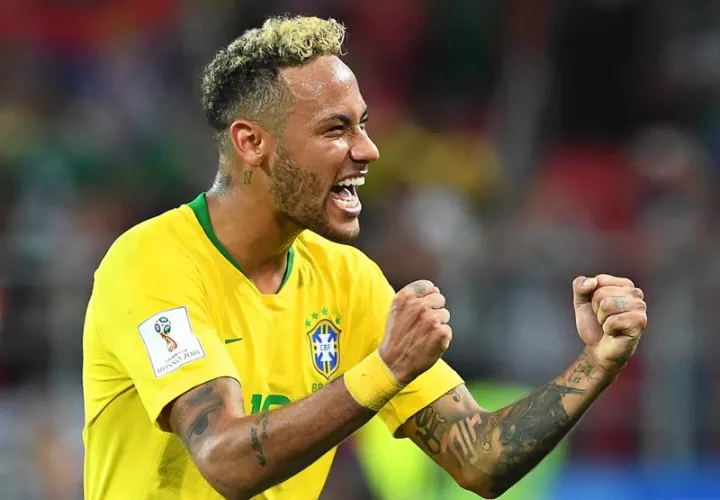  Neymar está listo para jugar ante México. Foto:EFE