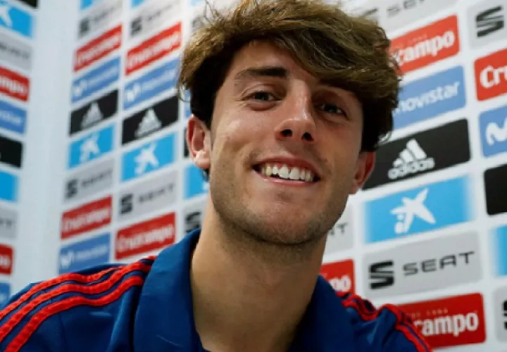 Alvaro Odriozola disputó seis partidos de la Liga Europa y se estrenó como goleador ante el Salzburgo austríaco. Foto: EFE