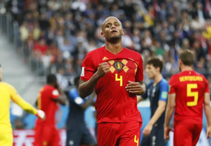 El defensor Vincent Kompany. Foto:EFE