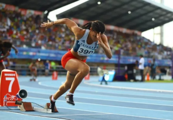 Gianna Woodruff tiene el séptimo mejor tiempo de las ocho finalistas. Foto: Cortesía