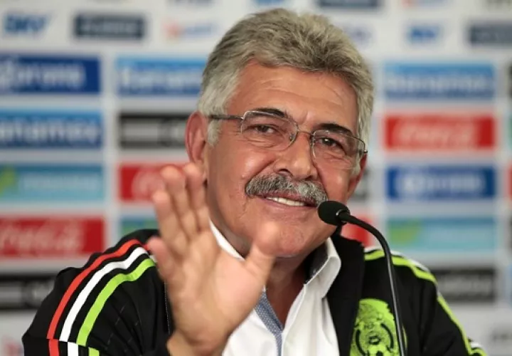 Ricardo &quot;Tuca&quot; Ferretti en la rueda de prensa de su presentación como técnico interino de la selección mexicana de fútbol./EFE