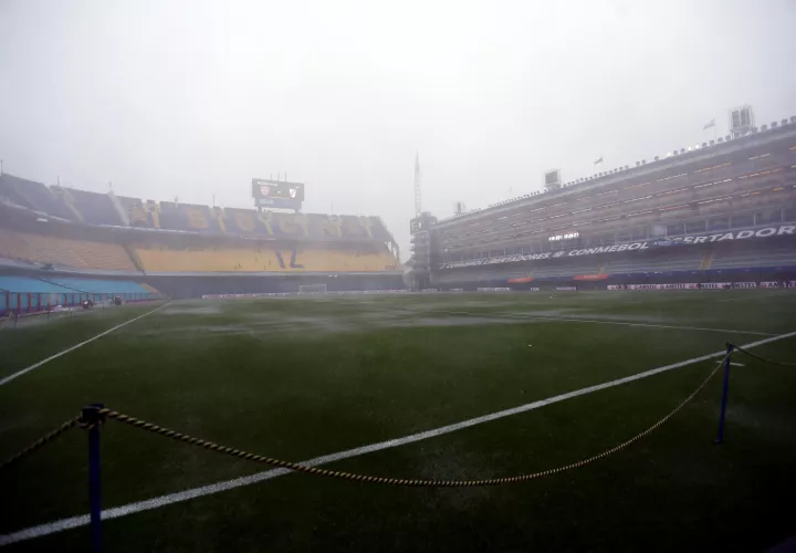 Fuertes lluvias sobre la ciudad de Buenos Aires./EFE