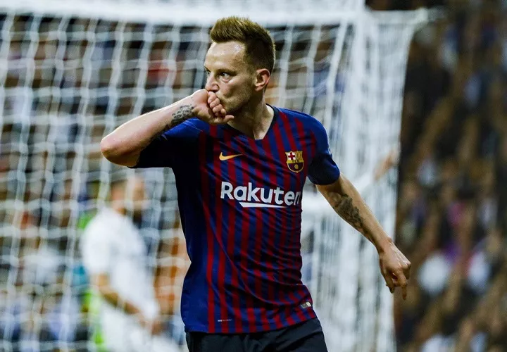 Ivan Rakitic marcó el único tanto del partido ante el Real Madrid. Foto: Twitter