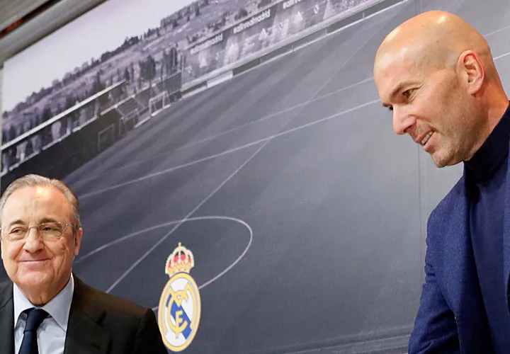 Zinedine Zidane tomará las riendas del conjunto blanco. / EFE