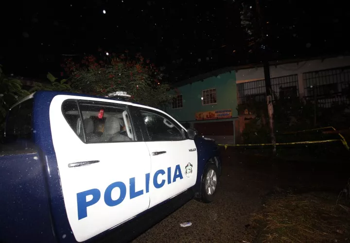 Sitio donde se cometió un  crimen en San Miguelito. Foto: Alexander Santamaria 