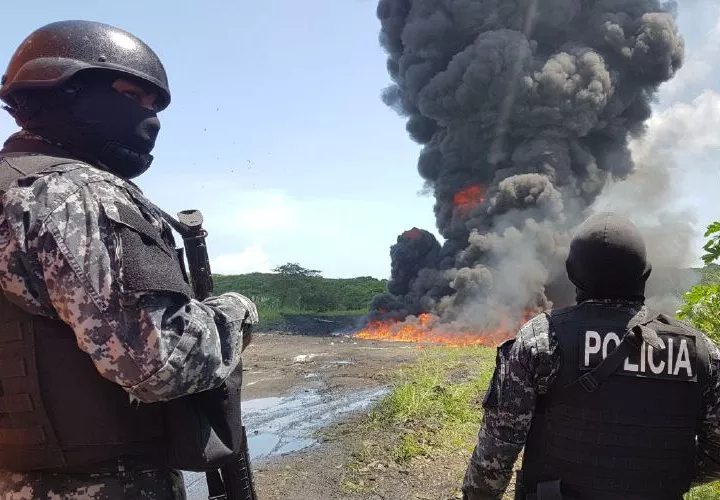 Piden que la droga sea incinerada de otro forma que no cause tanto daño a la población y al medioambiente. Foto: Ilustrativa