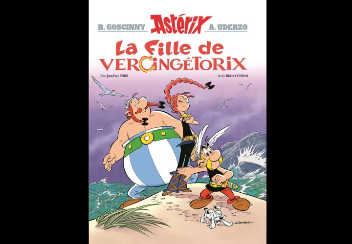 Portada del nuevo cómic presentado esta mañana en Malakoff, afueras de París. EFE