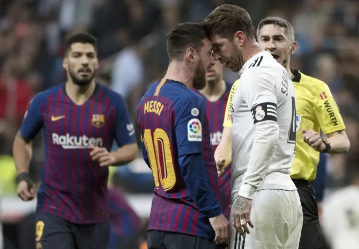 Lionel Messi y Sergio Ramos