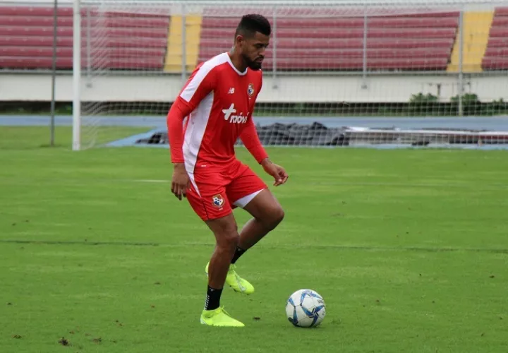 Godoy presentó dolor en su muslo izquierdo en la parte final del entrenamiento del martes. Foto: Fepafut