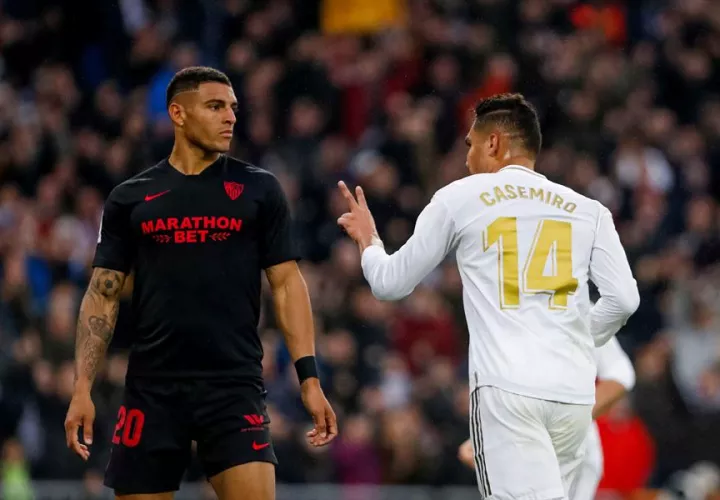 Casemiro celebra su anotación. / EFE 