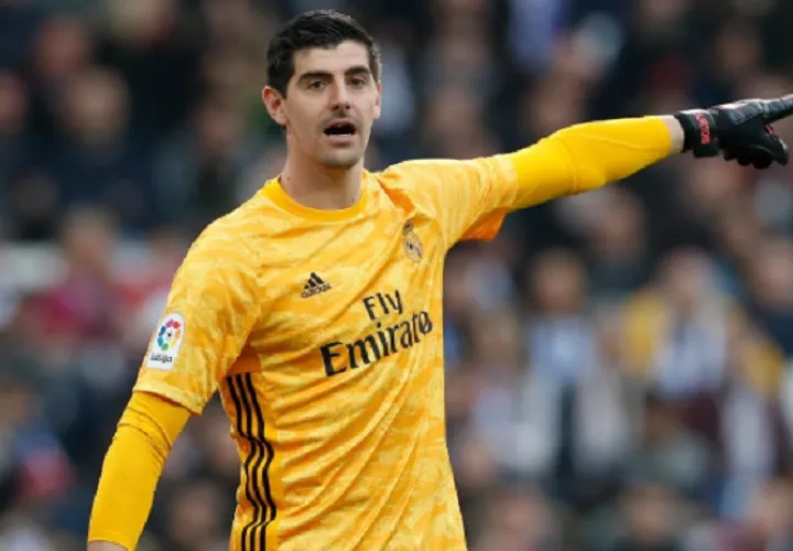 Thibaut Courtois, portero del Real Madrid. Foto: Twitter