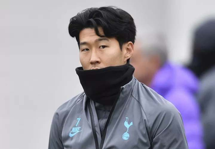 Son Heung-min, jugador del Tottenham Hotspur&#039;s.  Foto: EFE