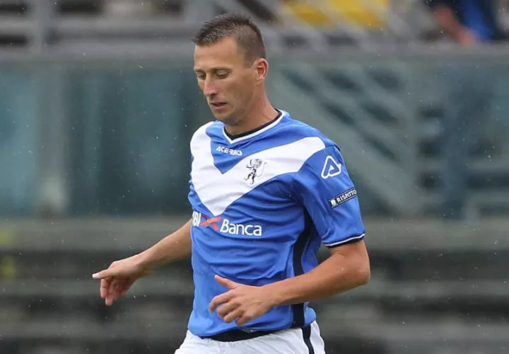 Daniele Gastaldello, capitán del Brescia. / AP