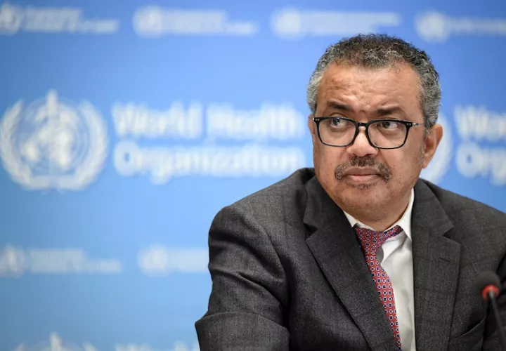 El director general de la OMS Tedros Adhanom Ghebreyesus, en una imagen de archivo. EFE