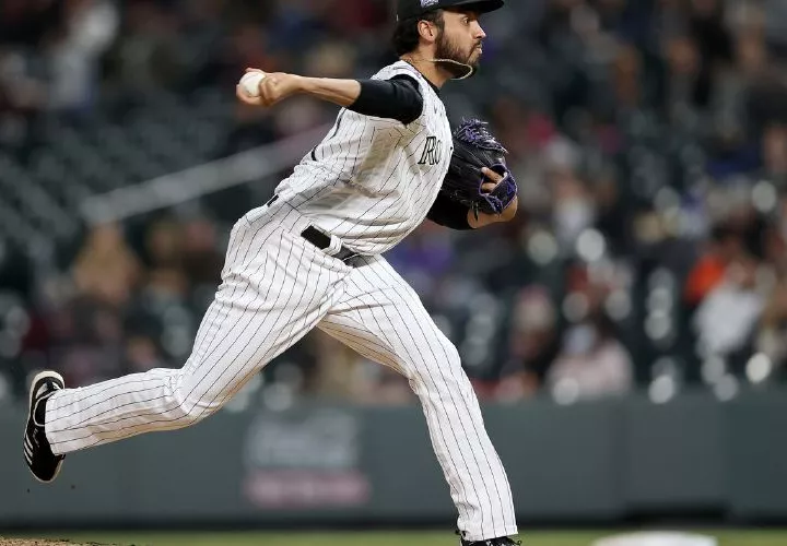 El lanzador panameño Justin Lawrence tuvo un buen inicio en la temporada de las Grandes Ligas. Foto: AP