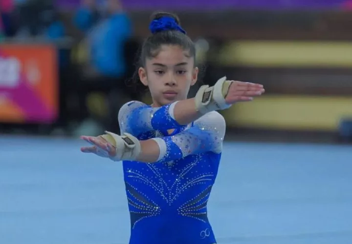 La atleta Tatiana Tapia durante su participación en el día de ayer. Foto: COP