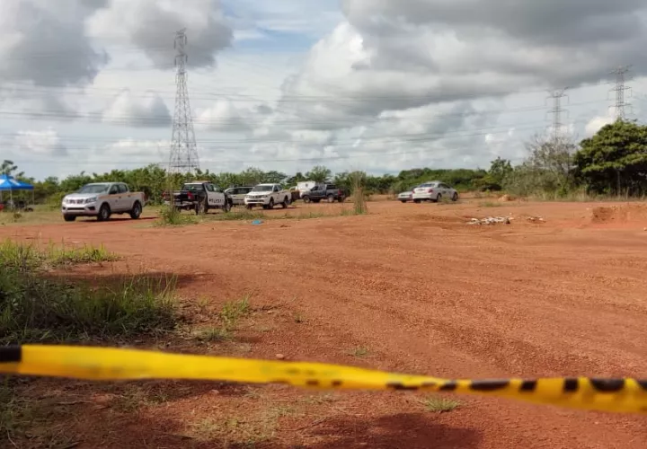 El cuerpo fue hallado en Capellanía de Natá. Fotos Diomedes Santamaría