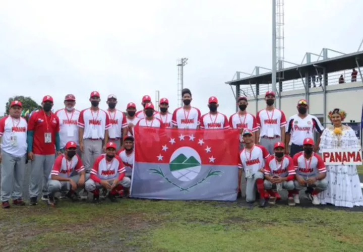 El equipo de Panamá A, representado por las Pequeñas Ligas de Aguadulce, Coclé. Foto: Pandeportes