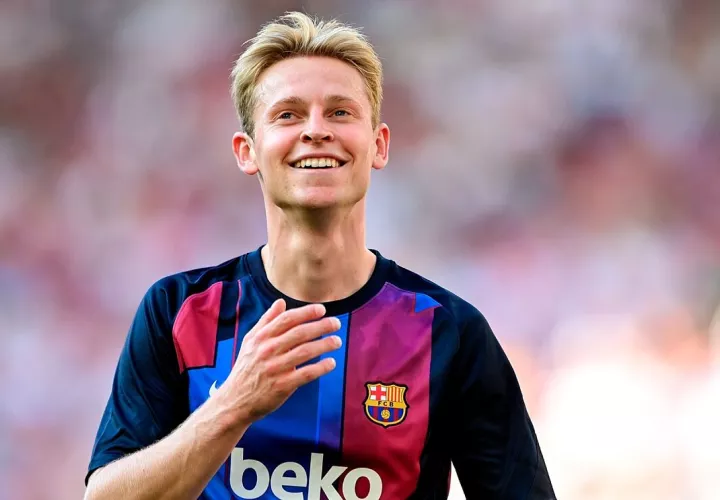 Frankie De Jong, jugador del FC Barcelona. /Foto; EFE