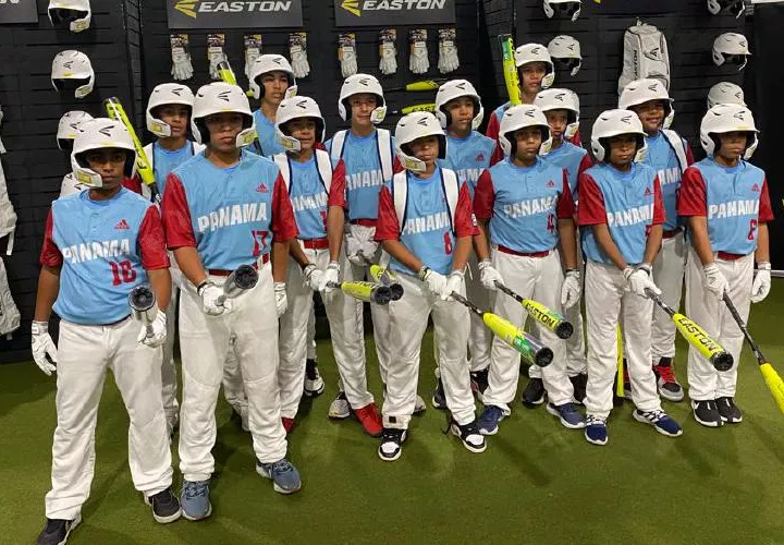 El equipo de Panamá, representado por las Pequeñas Ligas de Aguadulce, provincia de Coclé.