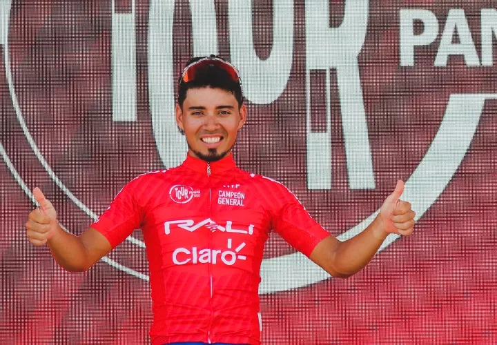 Bolívar Espinosa, campeón del Tour de Panamá. Foto: Fepaci