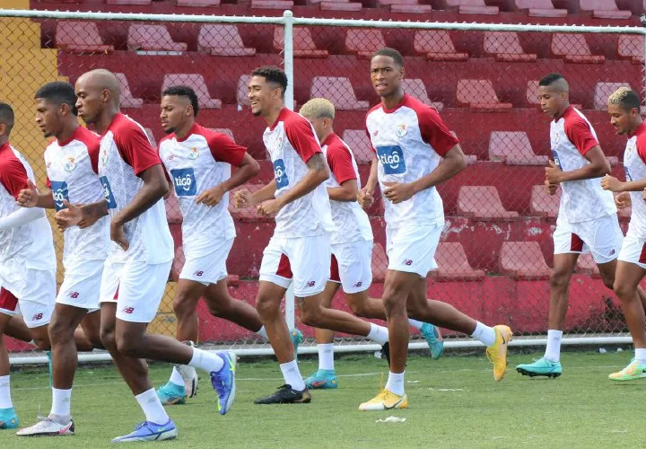 Entrenamiento de los jugadores convocados para el segundo microciclo de la Selección Mayor de Fútbol de Panamá. Foto: Fepafut