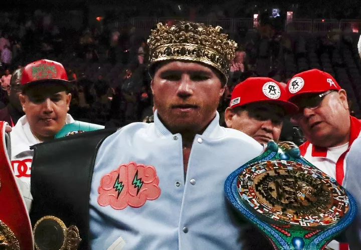 Saúl &#039;Canelo&#039; Álvarez venció sin problemas a Gennady Golovkin. Foto: AP