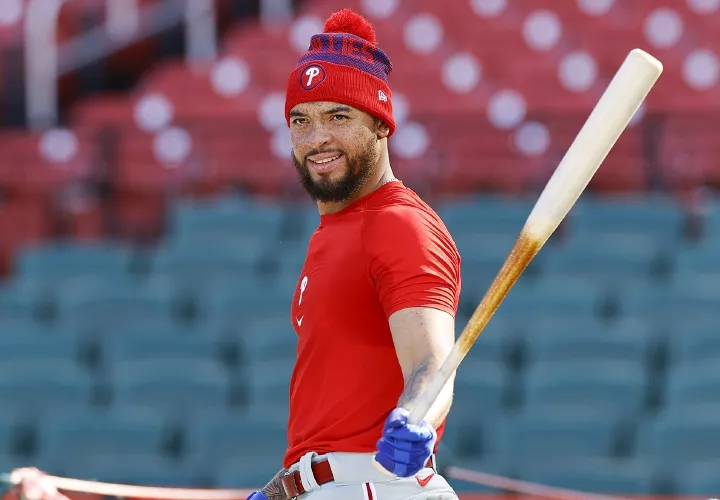 Edmundo Sosa, infielder panameño que juega para los Filis de Filadelfia. Foto: AP