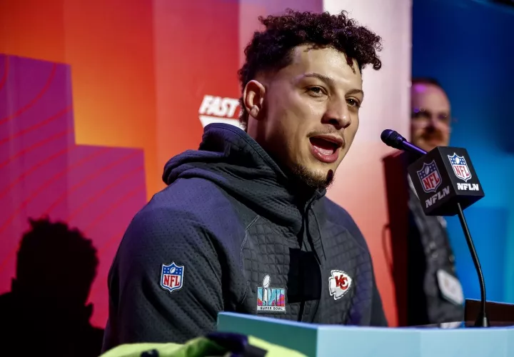 Patrick Mahomes, quarterback de los Kansas City Chiefs. Foto: EFE