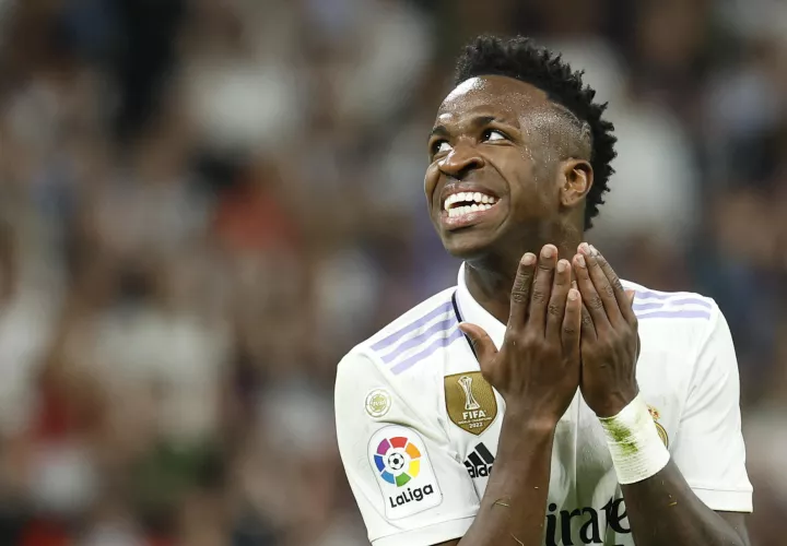 El delantero del Real Madrid Vinícius Júnior. /EFE