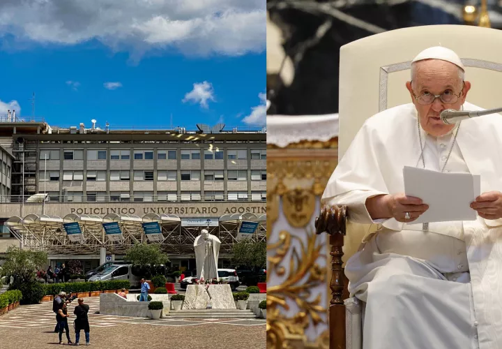 Francisco, de 86 años, se dirigió al hospital a bordo de su vehículo habitual un Fiat 500L blanco y, según el Vaticano, tendrá que permanecer hospitalizado varios días para su recuperación. EFE