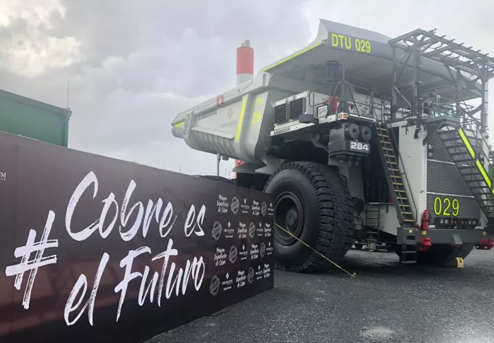 Trabajos en la mina de Donoso.