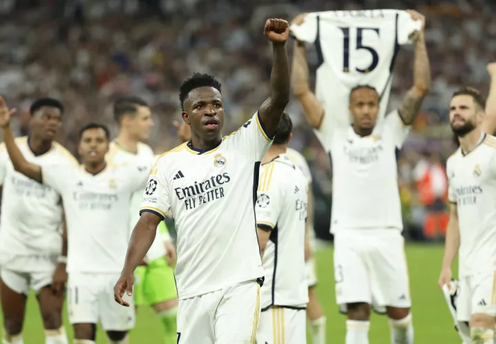 El delantero brasileño del Real Madrid, Vinicius Junior. /Foto: EFE