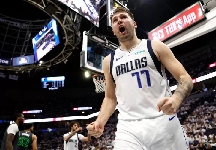 Luka Doncic, jugador estelar de Dallas Mavericks. Foto: EFE