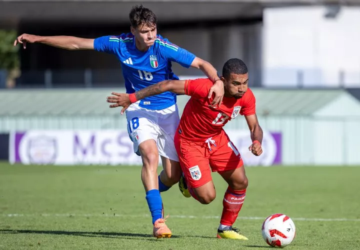 Partido entre las selecciones de Italia y Panamá.